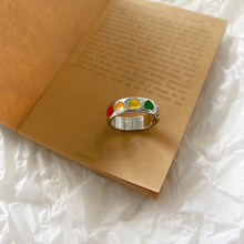 Load image into Gallery viewer, Rainbow Heart Ring