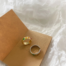 Load image into Gallery viewer, Rainbow Heart Ring