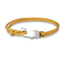 Load image into Gallery viewer, Whale Tail Pendant Bracelet