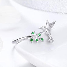 Load image into Gallery viewer, Hummingbird 925 Sterling Silver Ring