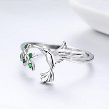 Load image into Gallery viewer, Hummingbird 925 Sterling Silver Ring