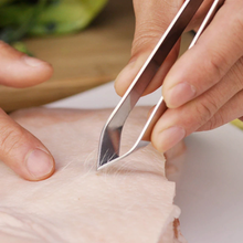 Load image into Gallery viewer, Stainless Steel Fish Bone Tweezers Pincer Clip