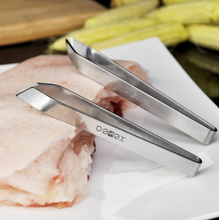 Load image into Gallery viewer, Stainless Steel Fish Bone Tweezers Pincer Clip