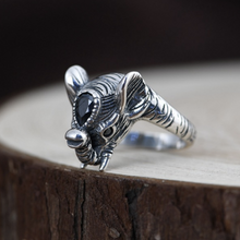 Load image into Gallery viewer, Balmora Sterling Silver Elephant Ring
