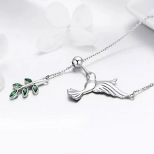 Load image into Gallery viewer, Hummingbird 925 Sterling Silver Necklace
