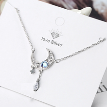 Load image into Gallery viewer, Moonstone Tassel Necklace