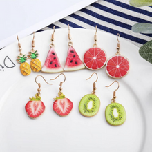 Load image into Gallery viewer, Juicy Fruit Charm Earrings