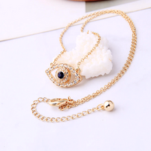 Load image into Gallery viewer, Crystal Evil Eye Pendant Necklace
