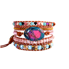 Load image into Gallery viewer, Emperor Jasper Stone Bracelet