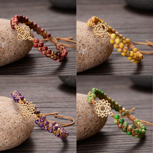 Load image into Gallery viewer, Regalite Stone Chakra Healing Bracelet