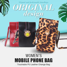 Load image into Gallery viewer, Touchable PU Leather Change Bag