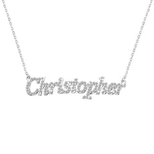 Load image into Gallery viewer, Mother's Day Gift Personalized Shiny Diamond Name Necklace