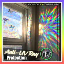 Load image into Gallery viewer, 3D Rainbow Window Film