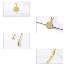 Load image into Gallery viewer, Custom Pendant Initial Necklace
