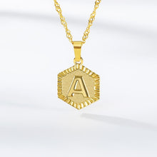 Load image into Gallery viewer, Custom Pendant Initial Necklace