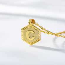 Load image into Gallery viewer, Custom Pendant Initial Necklace