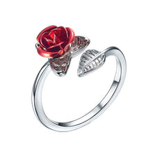 Load image into Gallery viewer, "Love You Forever" Creativity Adjustable Rose Ring