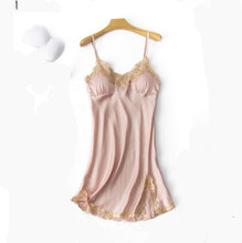 Load image into Gallery viewer, 2021 V-Neck Mulberry Silk 5PCS Pajamas Set