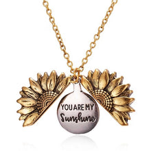Load image into Gallery viewer, Sunflower necklace