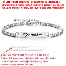 Load image into Gallery viewer, Personalize Baby Name Bracelet Figaro Chain Smooth Bangle Link Gold Tone No Fade Safty Jewelry