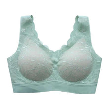 Load image into Gallery viewer, HERS WINGS - Wireless Push Up Comfort Shock-proof Latex Pad Lace Bra