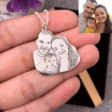 Load image into Gallery viewer, Custom Photo Necklace