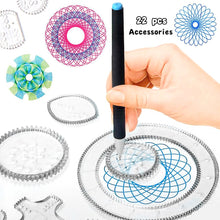 Load image into Gallery viewer, Spirograph Geometric Ruler Set