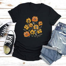 Load image into Gallery viewer, Women 2021 Summer O-neck T Shirts