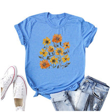 Load image into Gallery viewer, Women 2021 Summer O-neck T Shirts