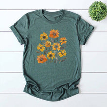 Load image into Gallery viewer, Women 2021 Summer O-neck T Shirts