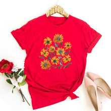 Load image into Gallery viewer, Women 2021 Summer O-neck T Shirts