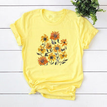 Load image into Gallery viewer, Women 2021 Summer O-neck T Shirts