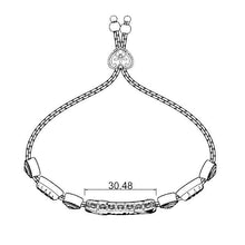 Load image into Gallery viewer, Enkelin Bolo Candy Armband mit zwei personalisierten Gravuren
