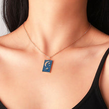 Load image into Gallery viewer, 2021 NewMoon &amp; Star Necklace
