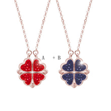 Load image into Gallery viewer, 【Hot Sale】S925 Silver Full Diamond Clover Necklace
