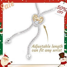 Load image into Gallery viewer, Enkelin Bolo Candy Armband mit zwei personalisierten Gravuren
