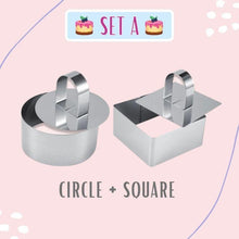Load image into Gallery viewer, Stainless Steel 3d Round Cake Molds
