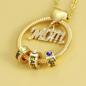Unmissable  Mom Custom Name Necklace
