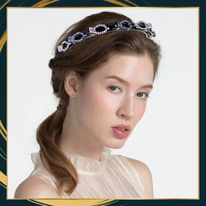?Christmas Sale 50% OFF?Braided Hair Band Rhinestone Clip