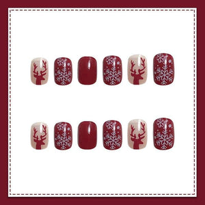 Christmas Nail Patch(24PCS)? Christmas Limited Time Discount