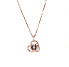 Load image into Gallery viewer, Personalized Heart Photo Necklace
