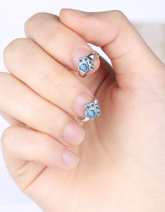 Paw Shape Earrings - 🐾🐈
