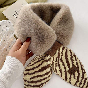 All-match Plush Scarf Collar