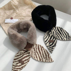 All-match Plush Scarf Collar