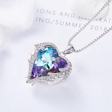 Load image into Gallery viewer, Heart &amp; Wings Necklace
