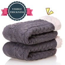 Load image into Gallery viewer, Cozy Fuzzy Fleece Slipper Socks
