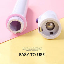 Load image into Gallery viewer, Easy to use Electric Nail Care Kit
