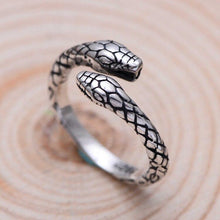 Load image into Gallery viewer, Two-Headed Serpent Ring
