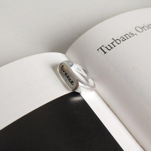 Silver 'Breeze' Ring