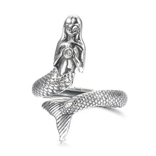 Load image into Gallery viewer, Mermaid 925 Sterling Silver Ring
